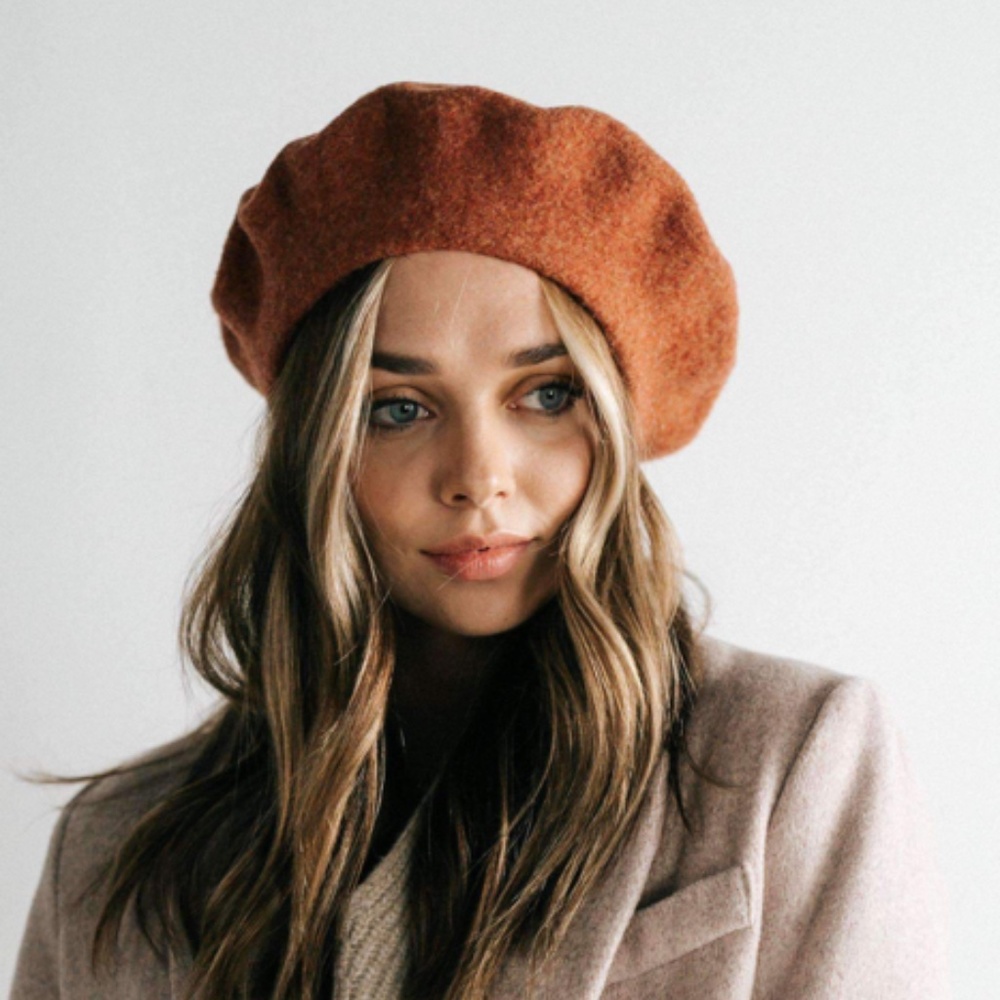 SOPHIE BERET - RUST